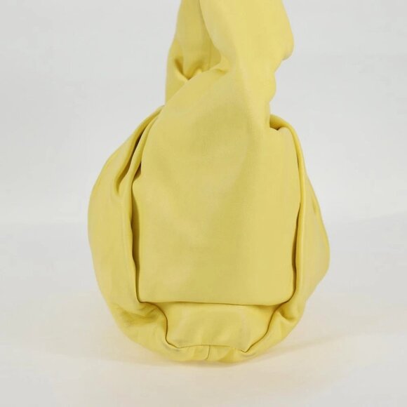 BOTTEGAVENETA The Shoulder Pouch Shoulder Bag Leather Yellow - Picture 5 of 16